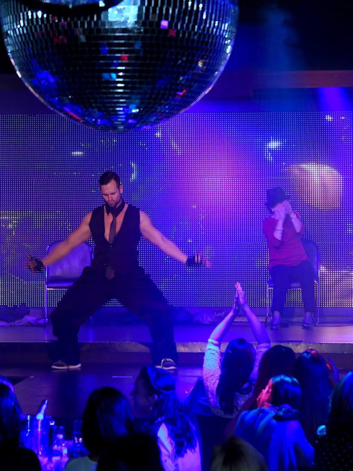 a group of people on a stage